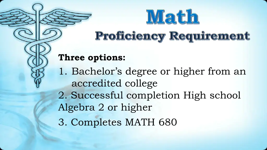 three options 1 bachelor s degree or higher from