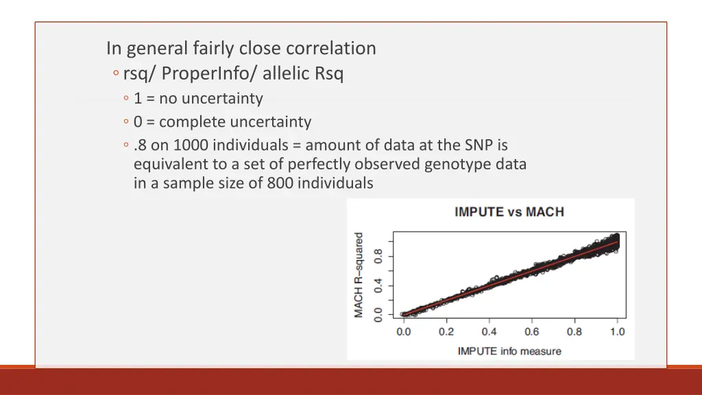 in general fairly close correlation