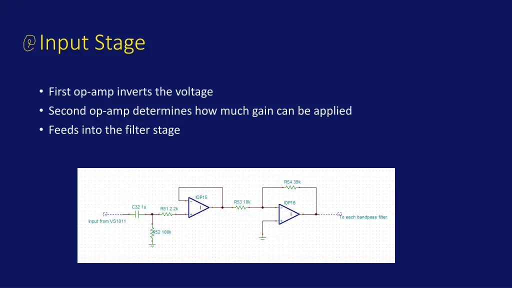 input stage