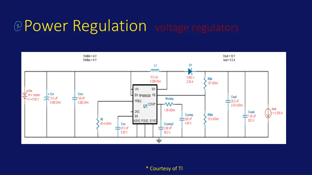 power regulation voltage regulators