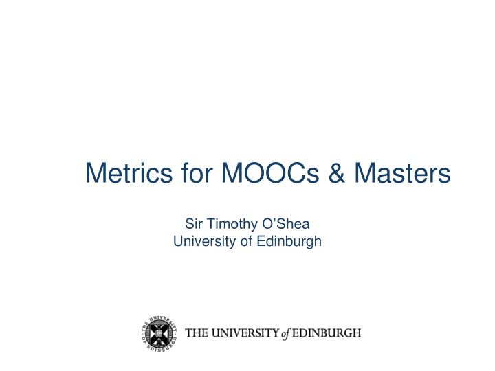 metrics for moocs masters