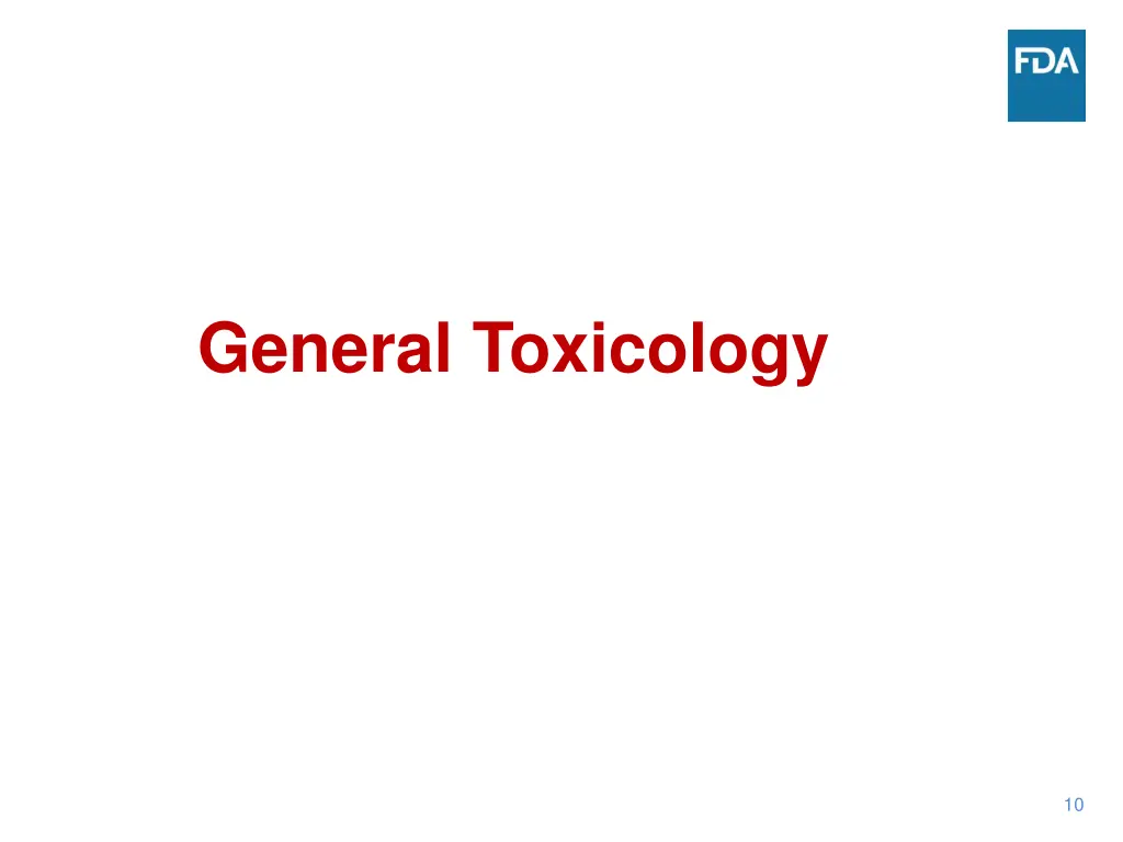 general toxicology