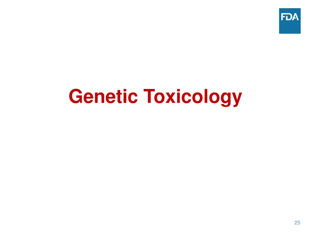 genetic toxicology