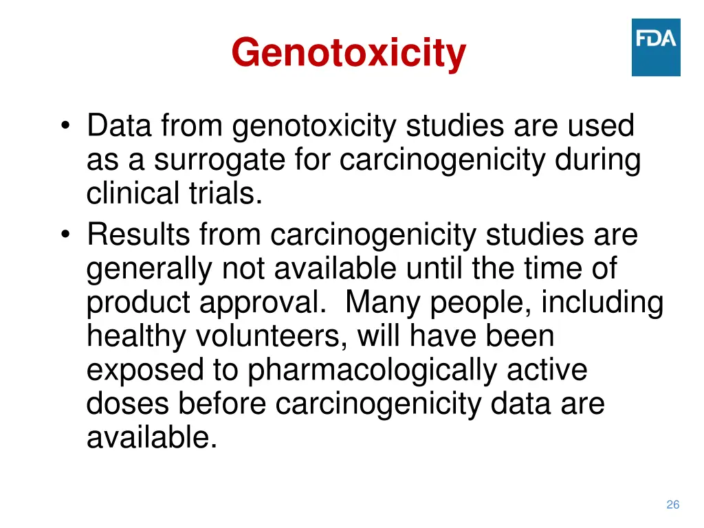 genotoxicity