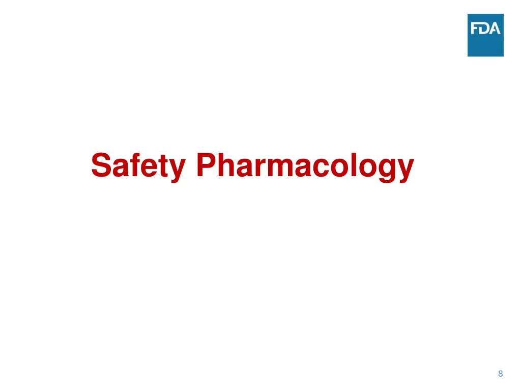 safety pharmacology