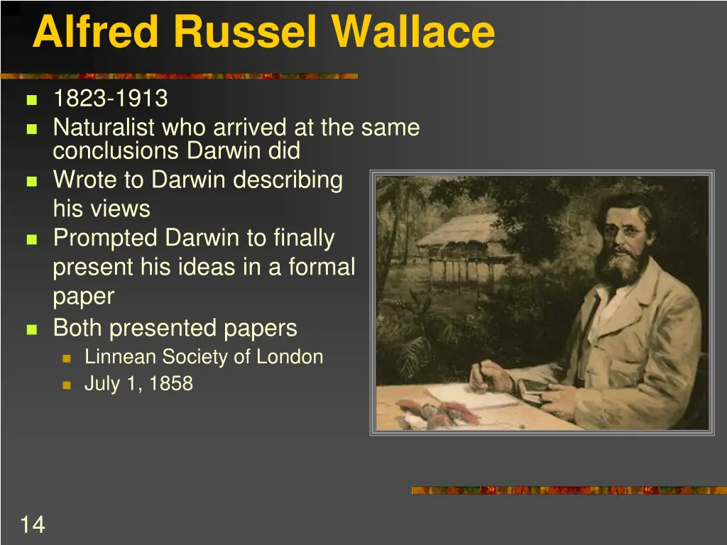 alfred russel wallace