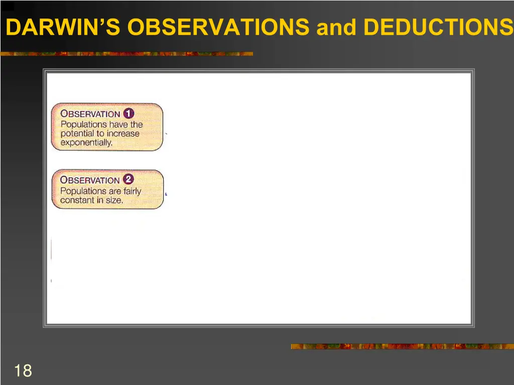 darwin s observations and deductions 1