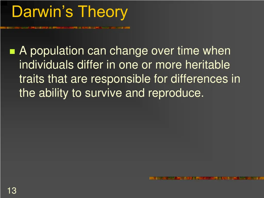 darwin s theory