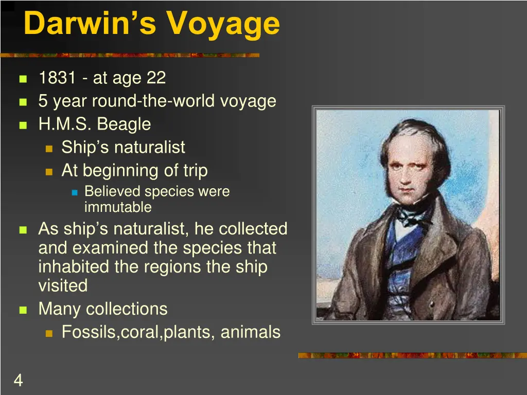 darwin s voyage