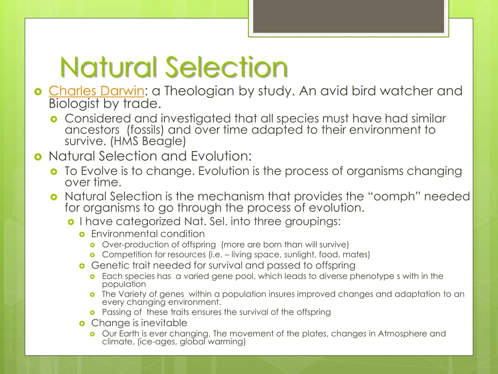 natural selection charles darwin a theologian