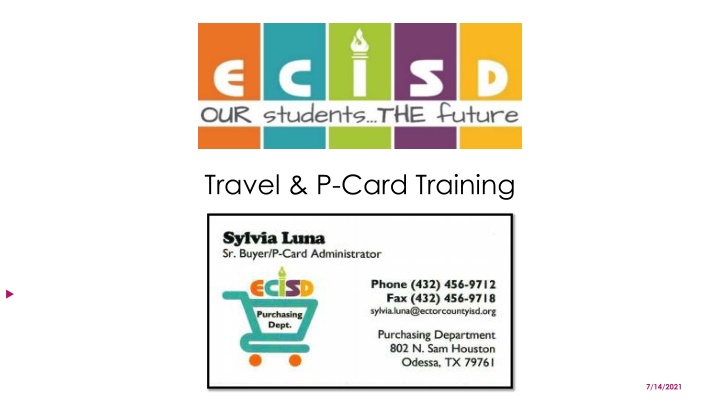 travel p card training