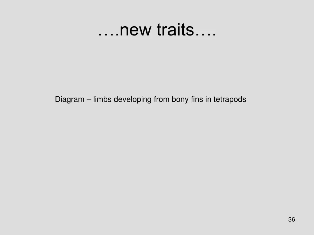 new traits