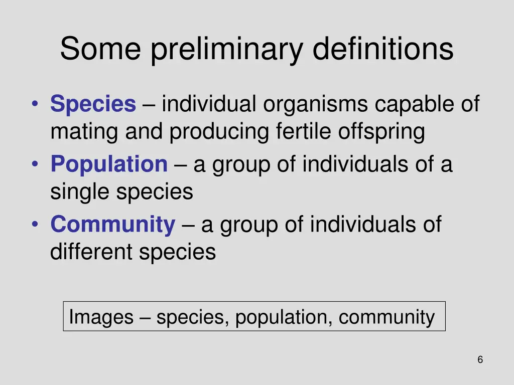 some preliminary definitions