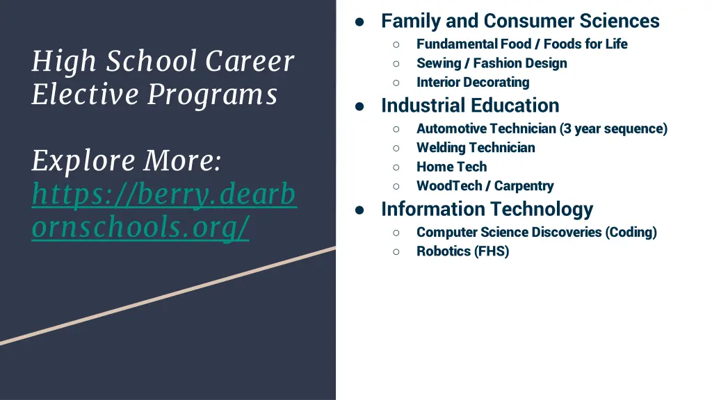 family and consumer sciences fundamental food