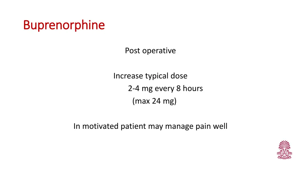 buprenorphine buprenorphine