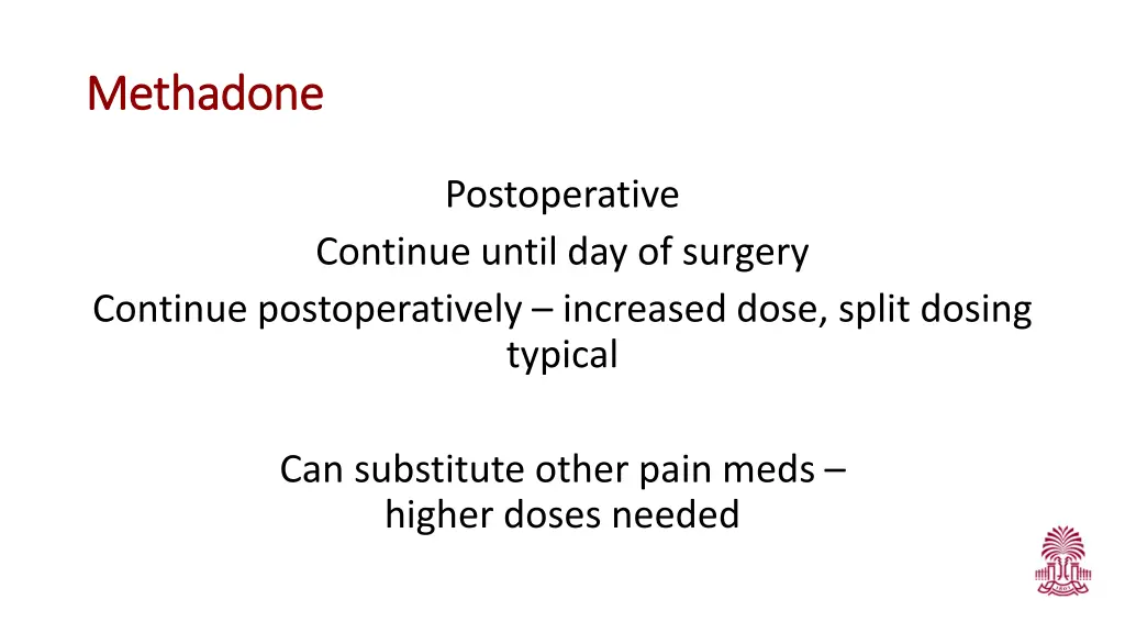 methadone methadone