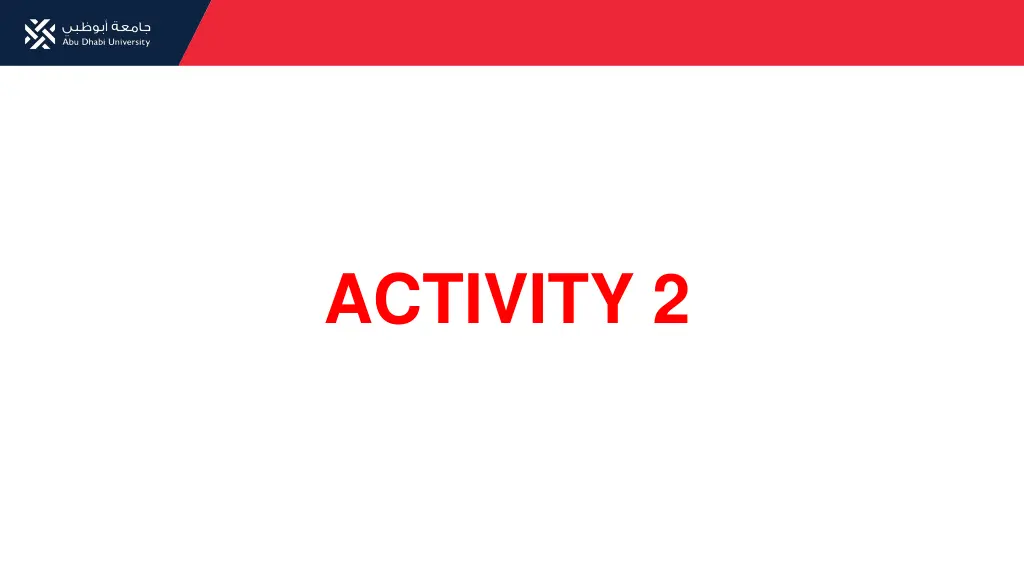 activity 2