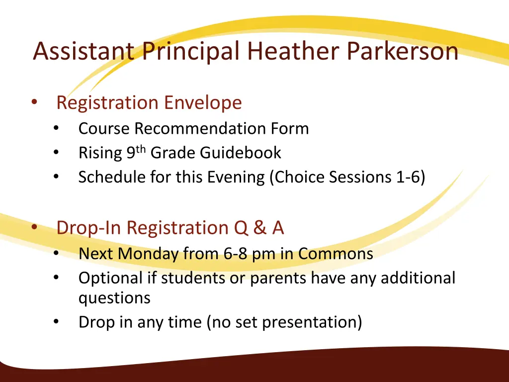 assistant principal heather parkerson 2