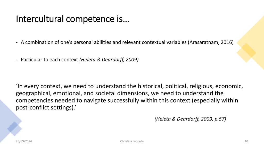 intercultural competence is intercultural 1