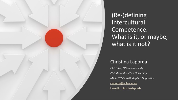 re defining intercultural competence what