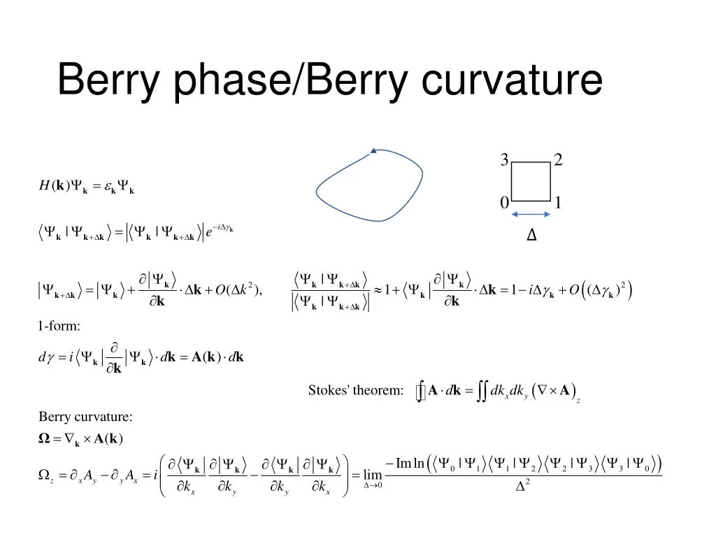 berry phase berry curvature