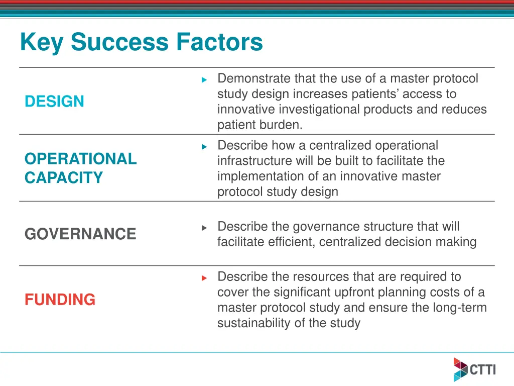 key success factors