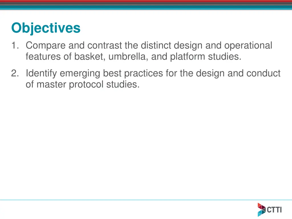 objectives 1 compare and contrast the distinct