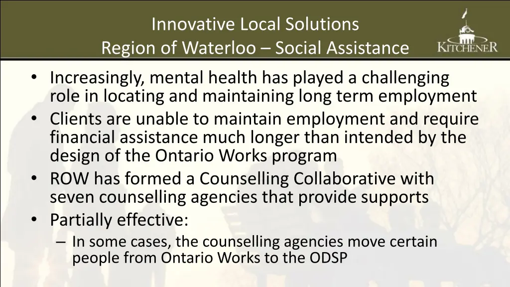 innovative local solutions region of waterloo 1