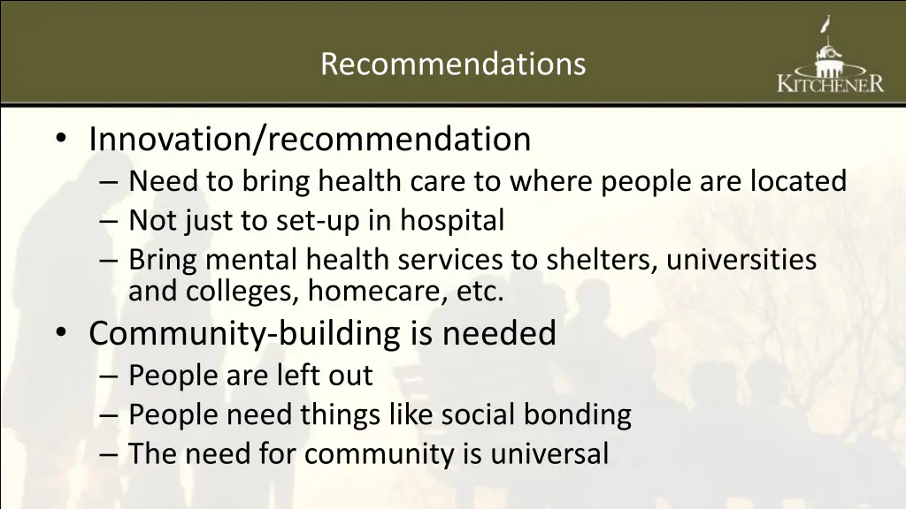 recommendations 2