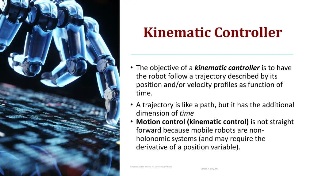 kinematic controller