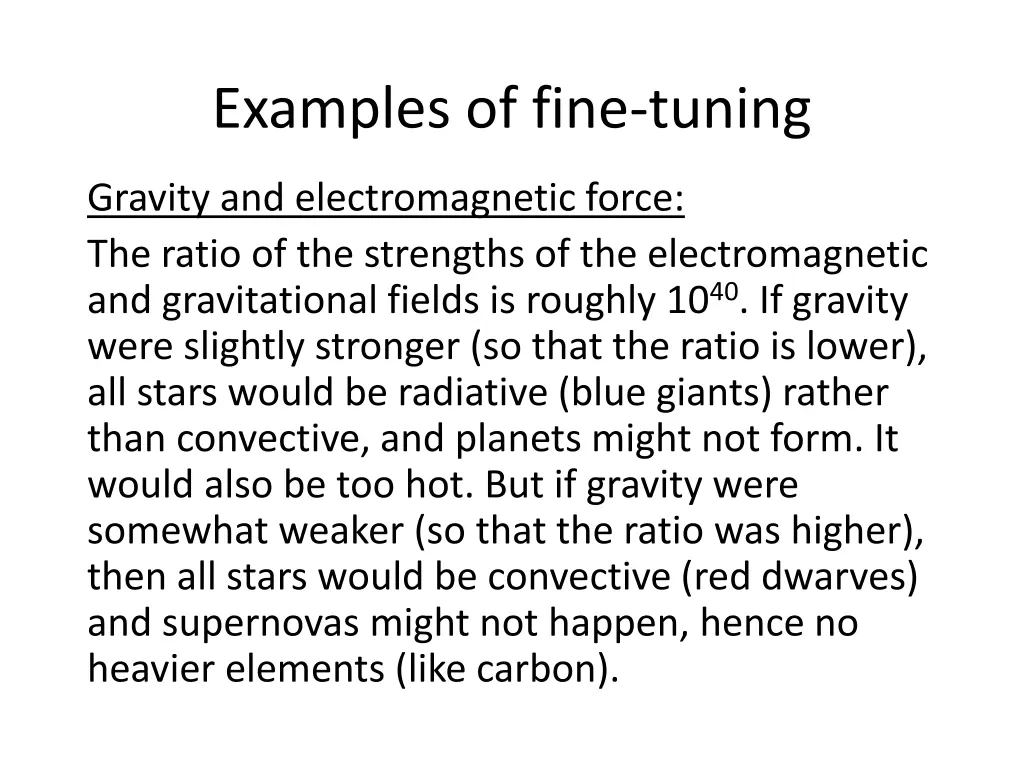 examples of fine tuning 2