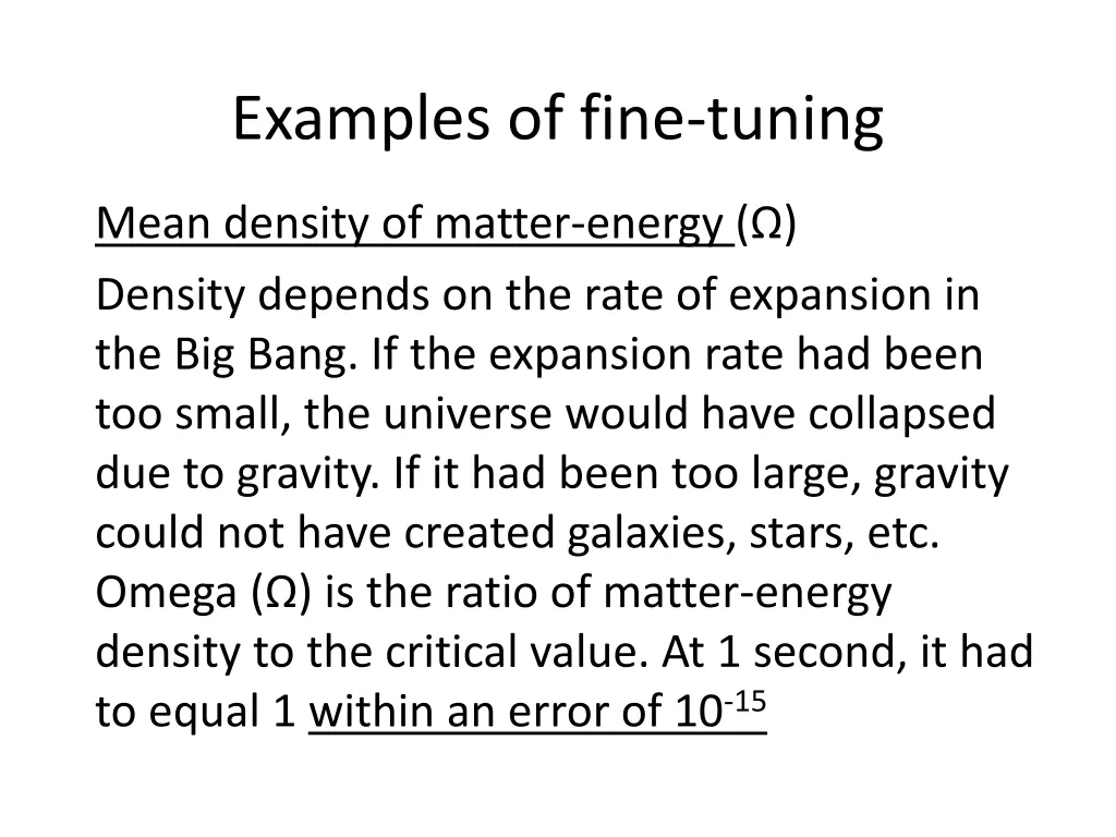 examples of fine tuning 6