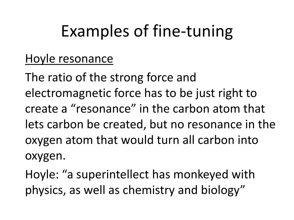 examples of fine tuning 7