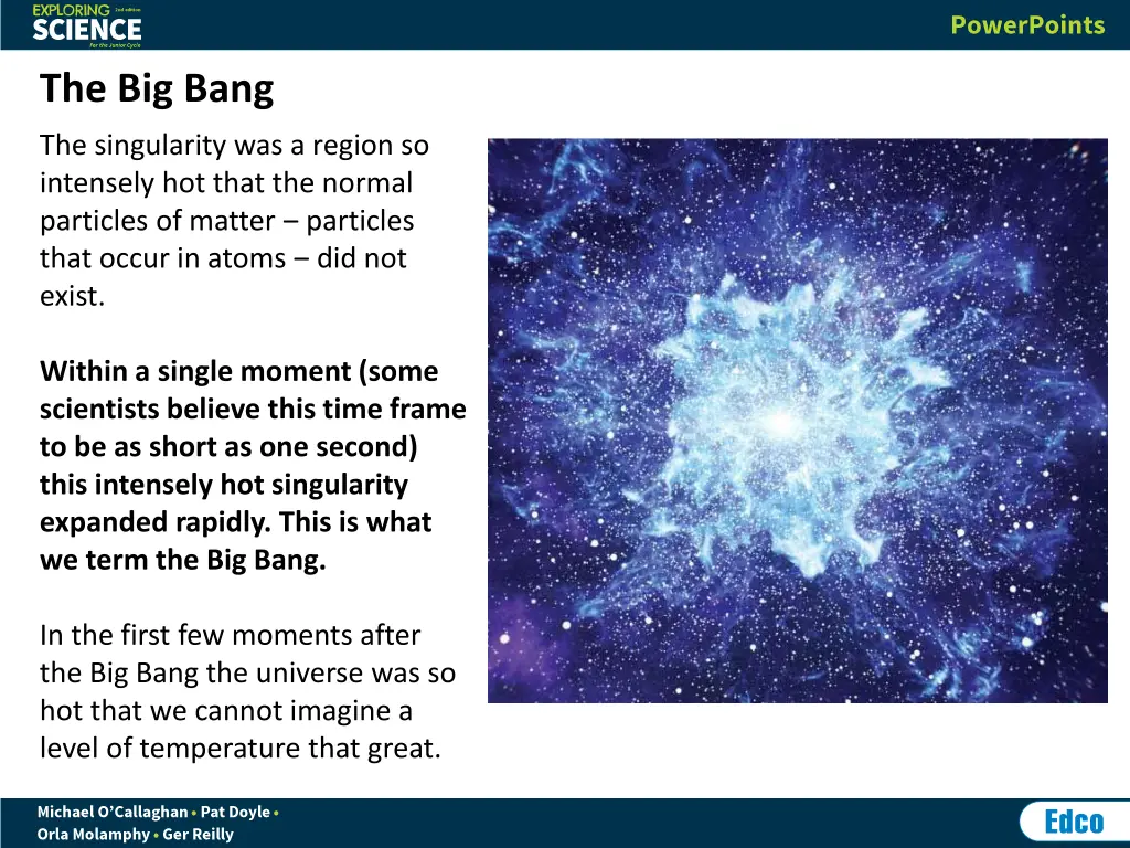 the big bang