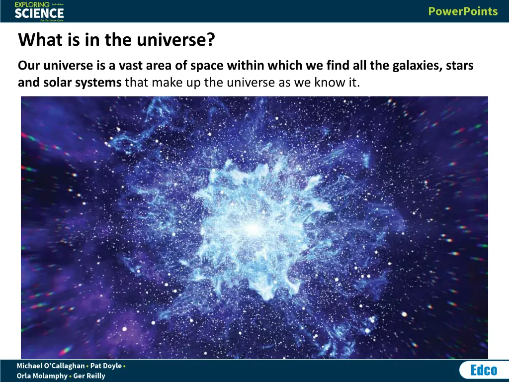 what is in the universe