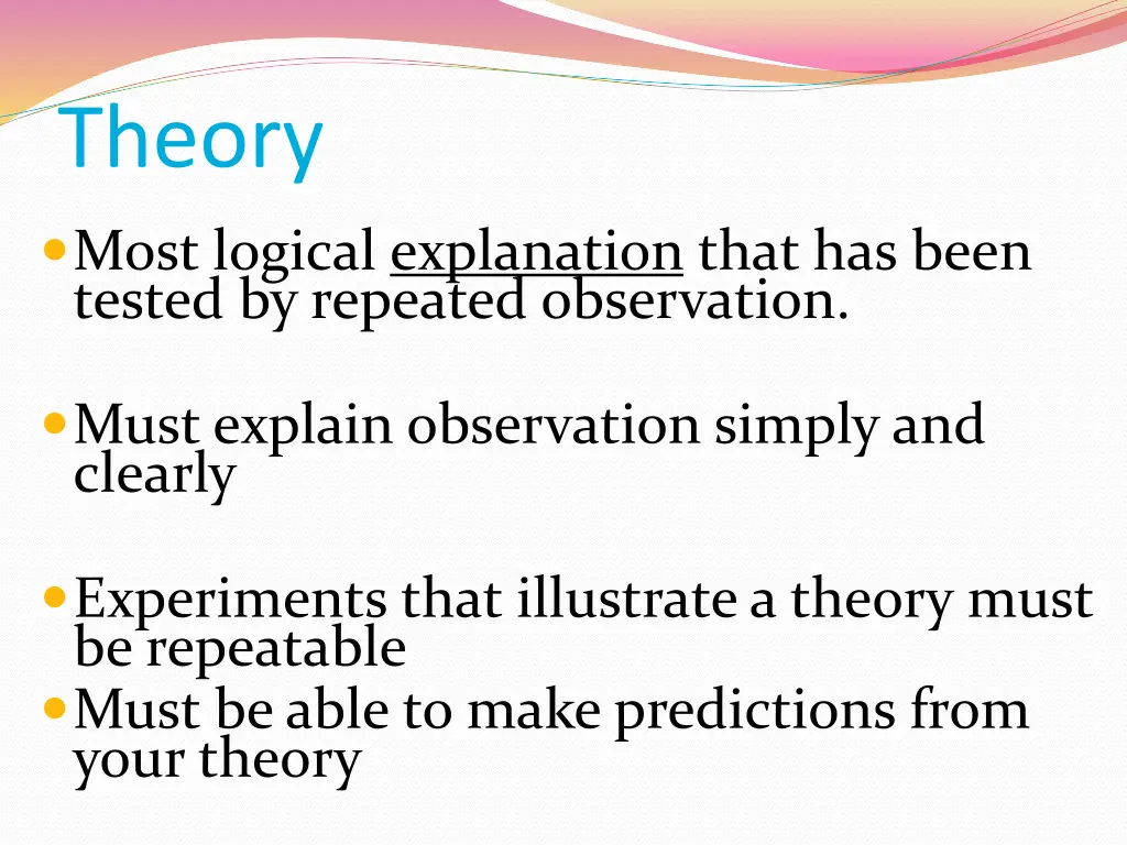 theory