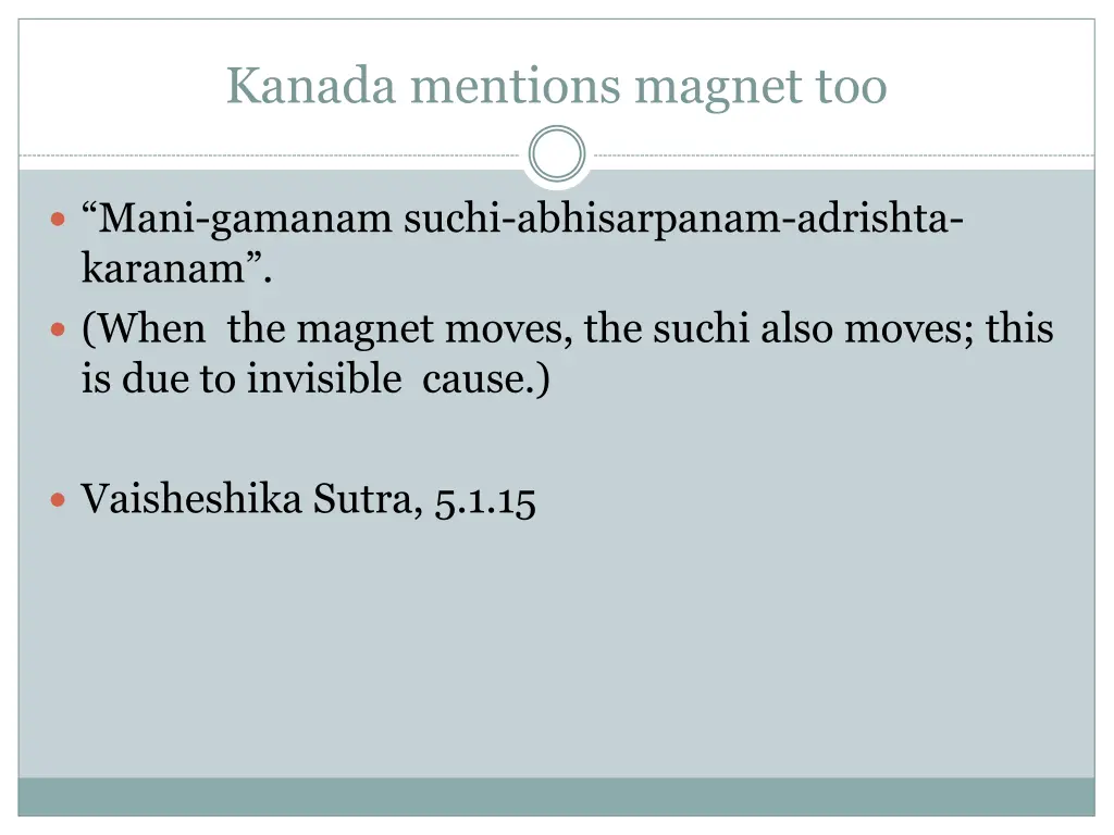 kanada mentions magnet too