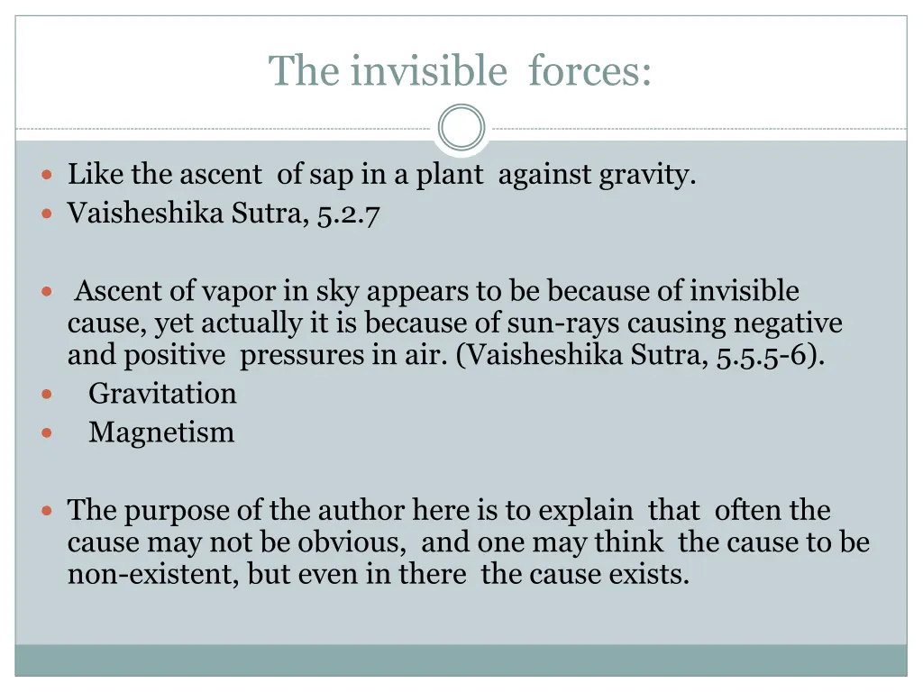 the invisible forces