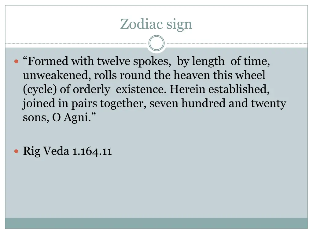 zodiac sign