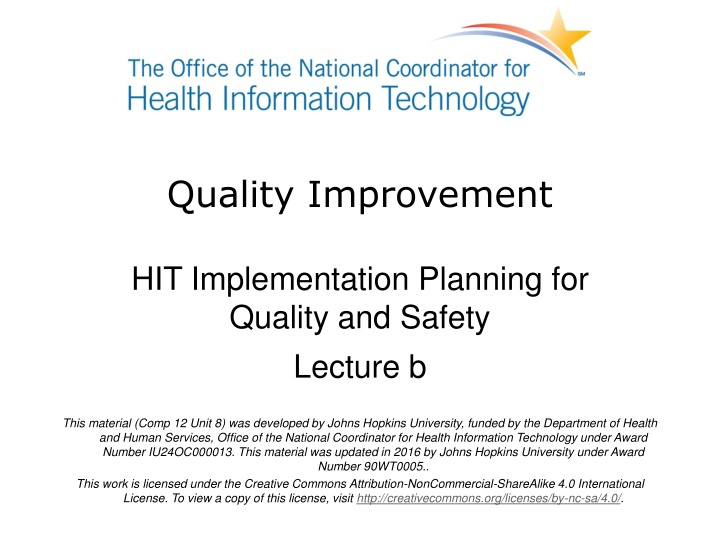 quality improvement