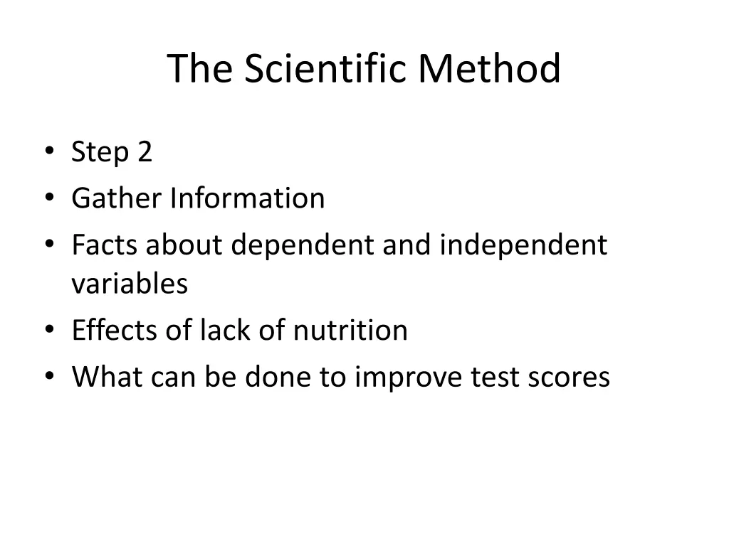 the scientific method 3