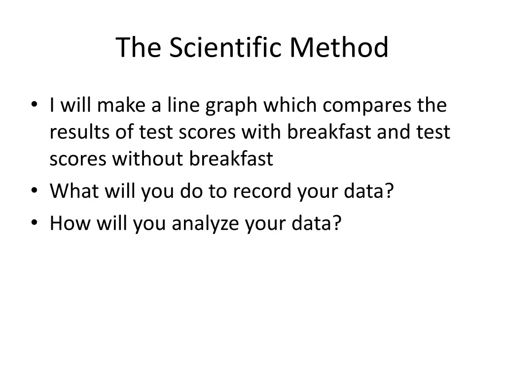 the scientific method 7