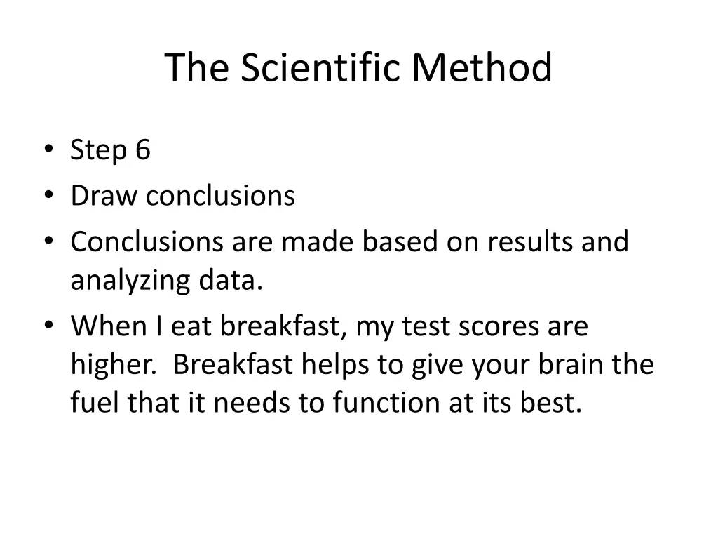 the scientific method 8