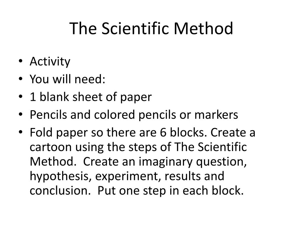 the scientific method 9