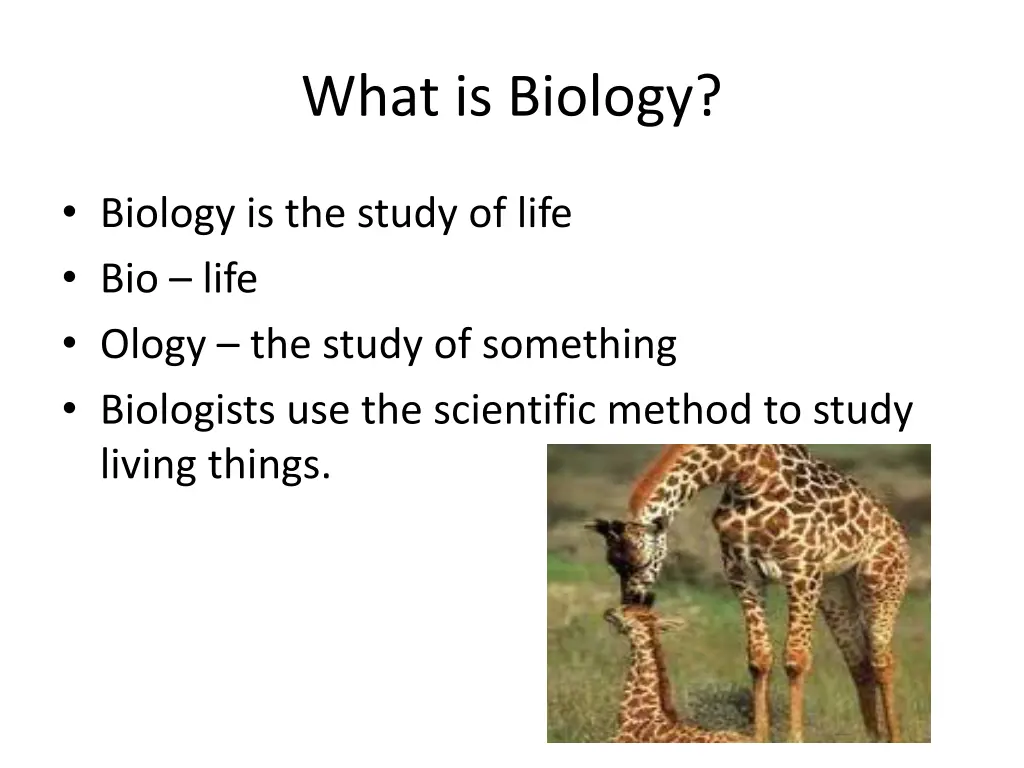 what is biology