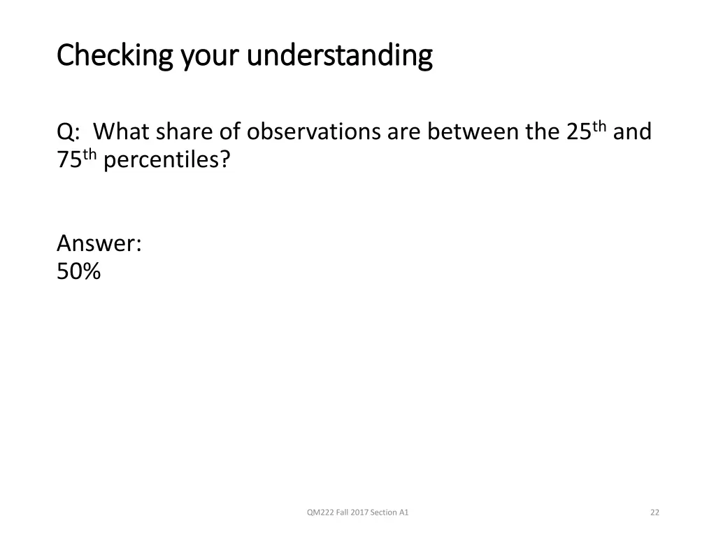 checking your understanding checking your