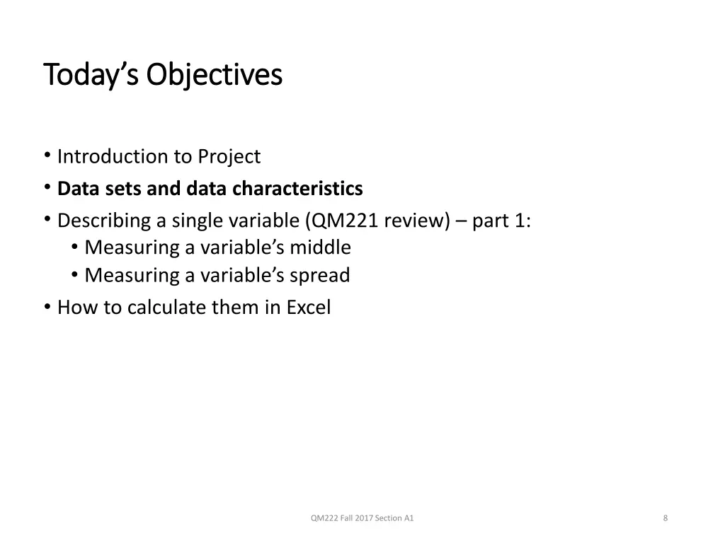 today s objectives today s objectives 1