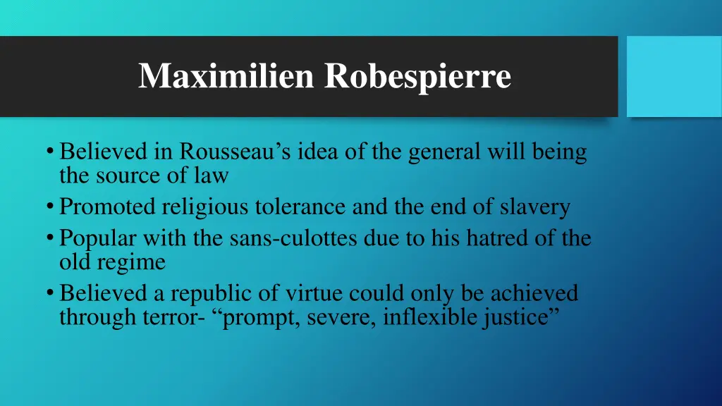 maximilien robespierre 1