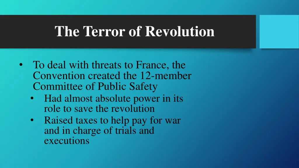 the terror of revolution 1