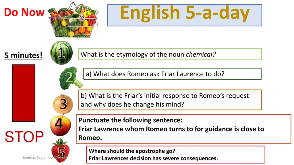 english 5 a day 2